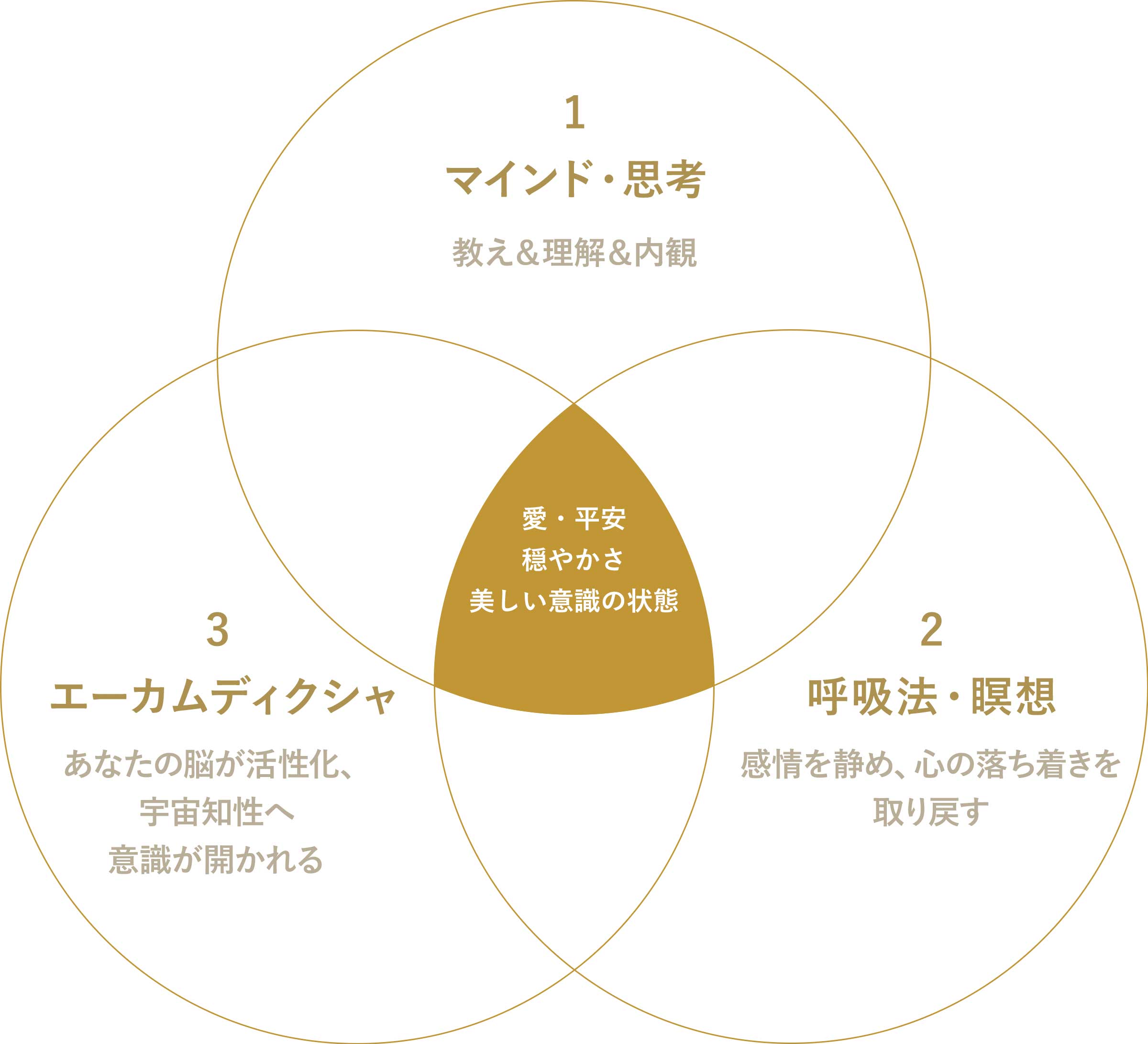 エーカム覚醒クラス あなたの美しい意識の扉を開く３つのアプローチ